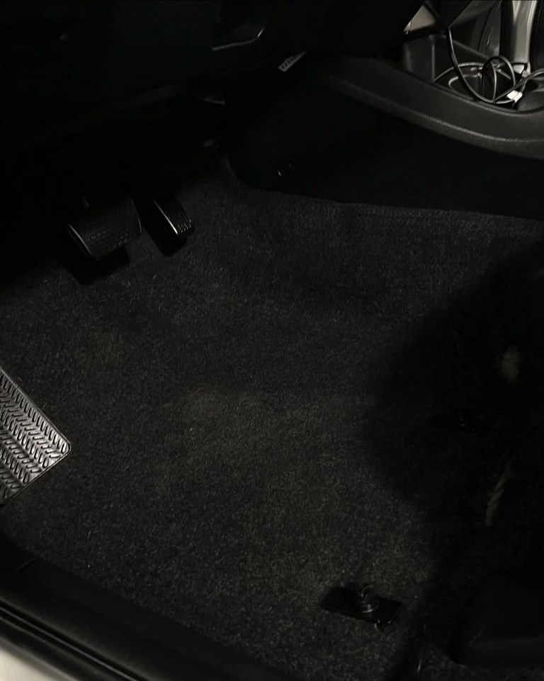 Clean car carpet and seats after a detail in Lincoln Nebraska