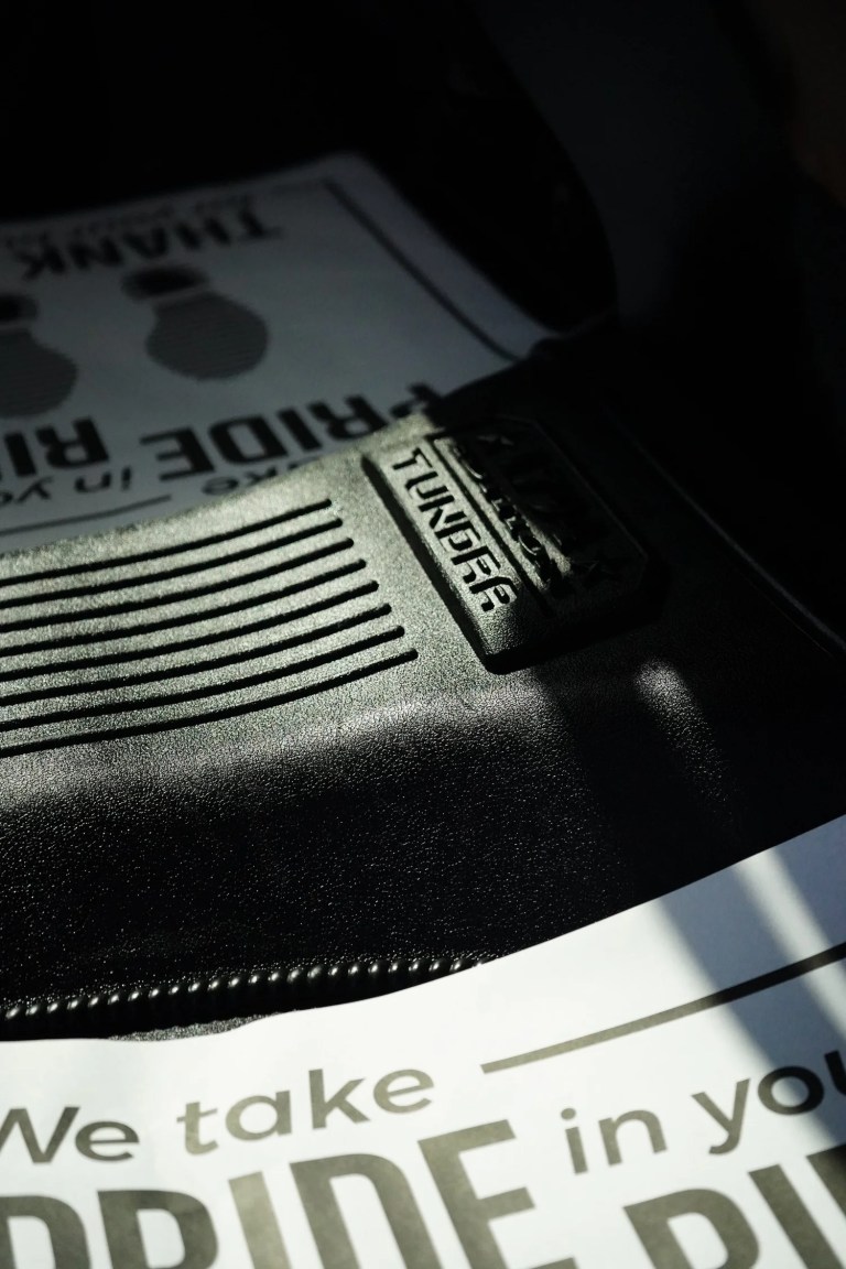Clean Toyota Tundra floor mat after an interior detail at MC Auto Detailing