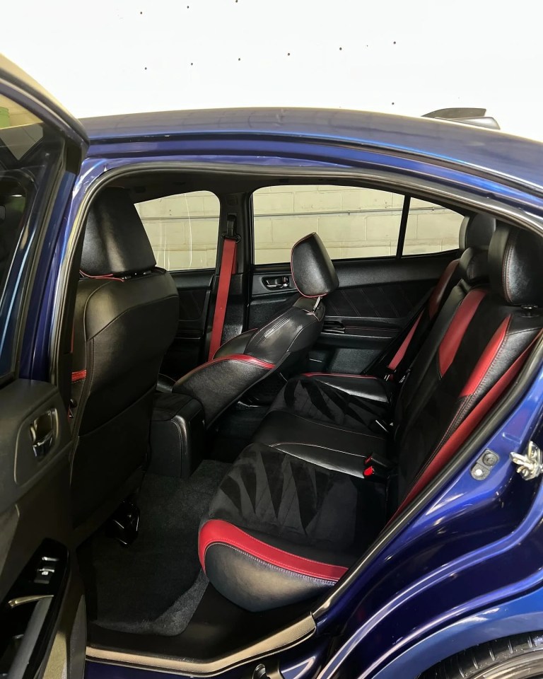 Clean seats after a Full Interior Detail at MC Auto Detailing, Lincoln NE